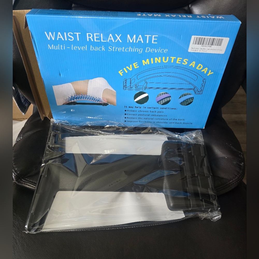 Back stretcher, waist relaxer New in box